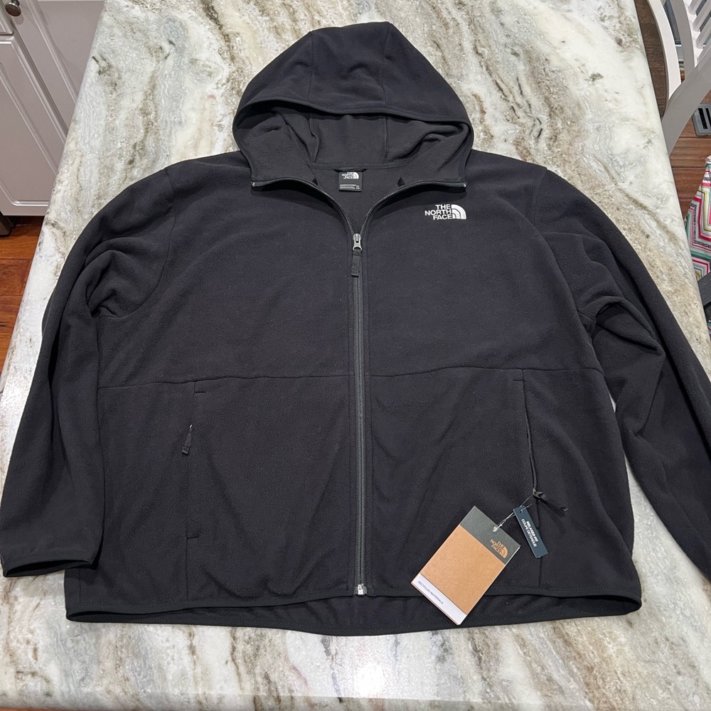 The North Face women’s  Black Hooded Jacket
